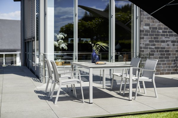 Stolová deska HPL 220x95 cm - šedá