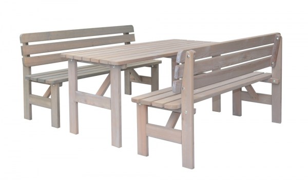 VIKING stůl ŠEDÝ - 150 cm