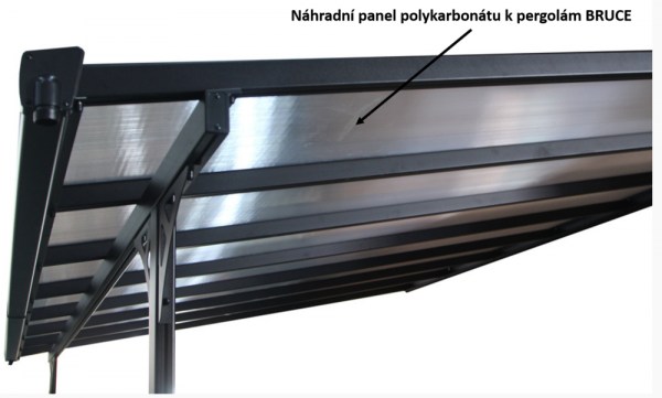 Panel polykarbonátu k pergolám BRUCE - 3010mm