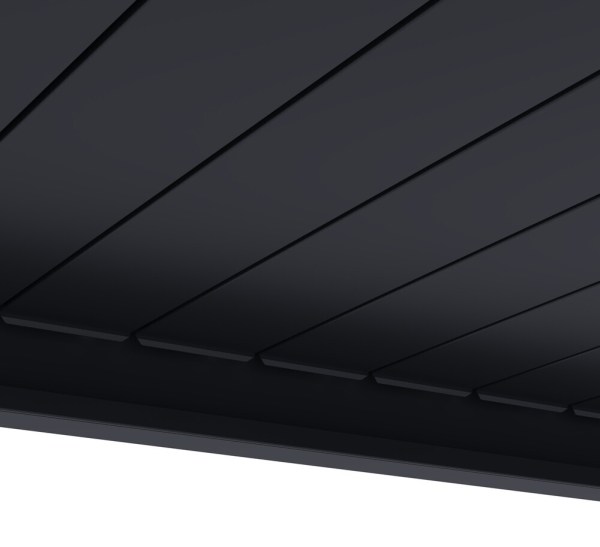 Bioklimatická pergola INTRO PLUS 6x3 m, hliník - do stěny