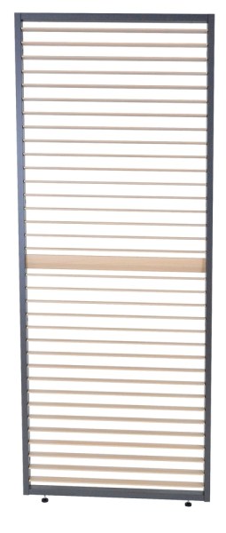 PANEL ZASTÍNĚNÍ WOOD, SKLÁPĚCÍ LAMELY, HORIZONTÁLNÍ 1 m pro bioklimatickou pergolu