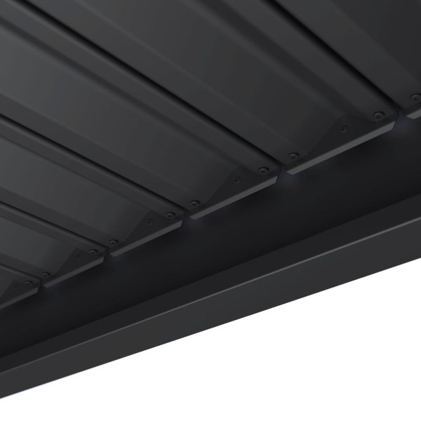 Bioklimatická pergola INTRO DUO 4x4 m, hliník - volně stojící