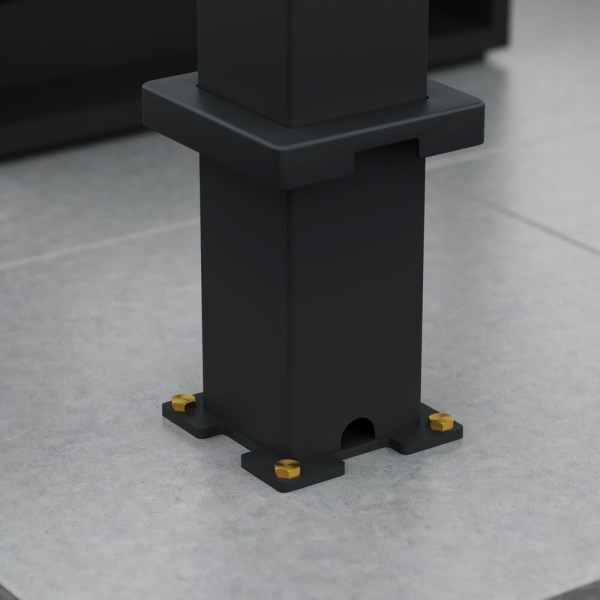 Bioklimatická pergola INTRO DUO 4x4 m, hliník - volně stojící