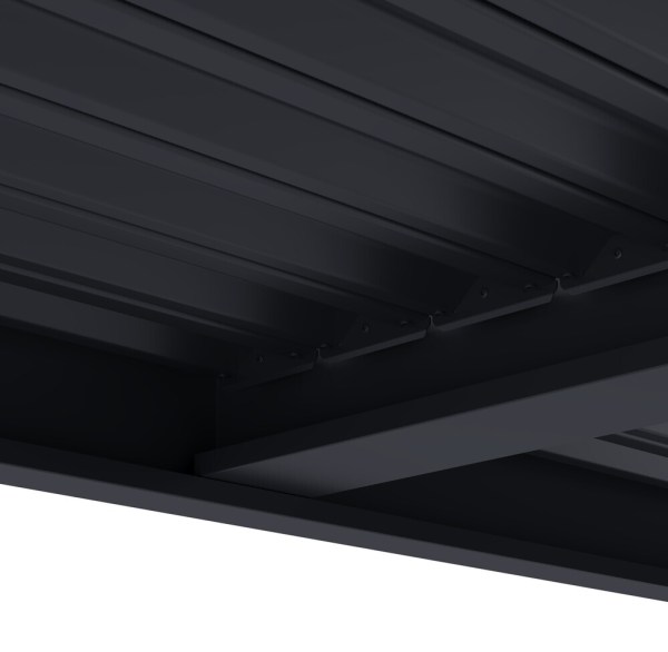 Bioklimatická pergola INTRO DUO 7,2x3,6 m, hliník - volně stojící