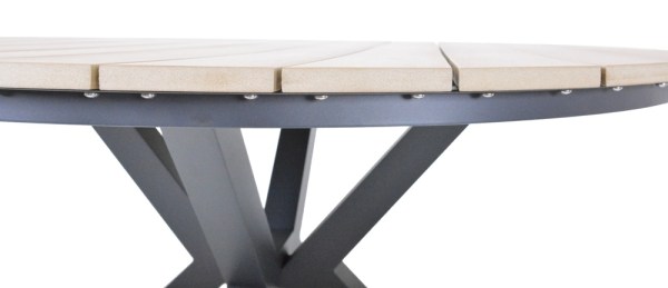 GIVERNY hliníkový stůl ø120 cm