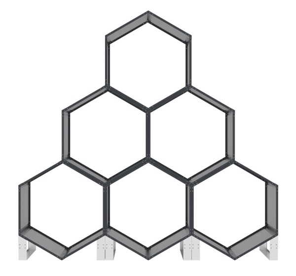 Držáky k dřevníku ÚL - 2 ks