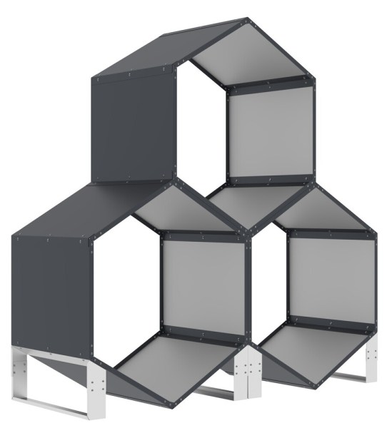 Držáky k dřevníku ÚL - 2 ks