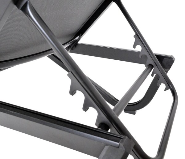 Lehátko ZWL-515 DUO hliníkové - šedé