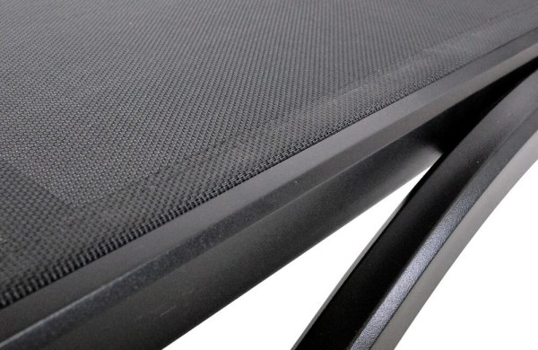 Lehátko ZWL-515 DUO hliníkové - černé