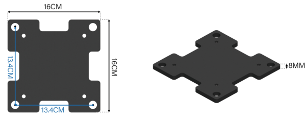 Bioklimatická pergola INTRO DUO 6x4 m, hliník - do stěny