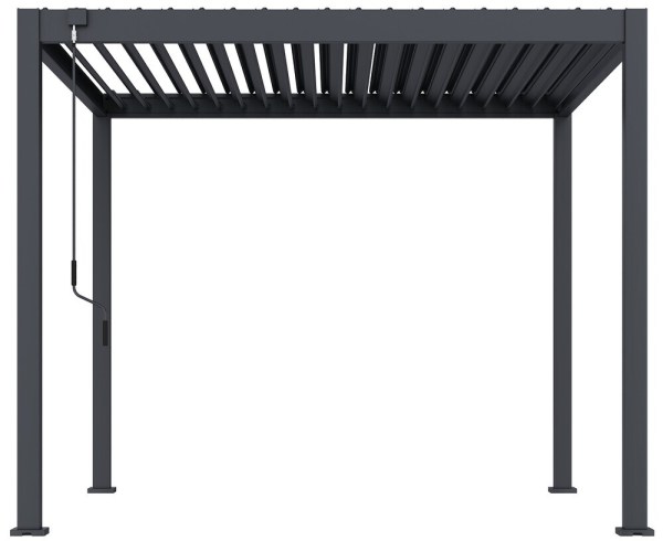 Bioklimatická pergola ECO 3x3 m, ocel - volně stojící
