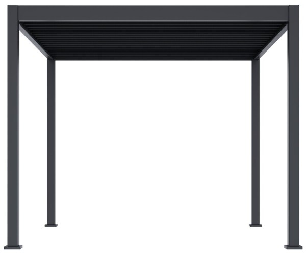 Bioklimatická pergola ECO 3x3 m, ocel - volně stojící