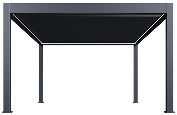 Luxusní ELEKTRICKÁ bioklimatická pergola PRESTIGE 6x4 m, hliník - volně stojící