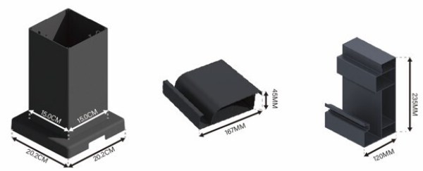 Luxusní ELEKTRICKÁ bioklimatická pergola PRESTIGE 8x4 m, hliník - volně stojící