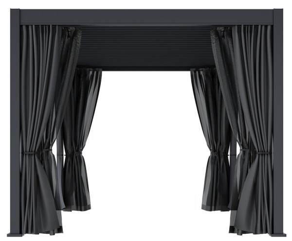 set závěsů a moskytiér pro pergolu ECO 4x3 m