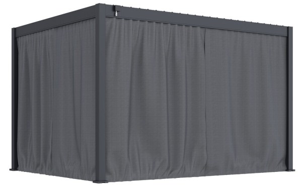 set závěsů a moskytiér pro pergolu ECO 4x3 m