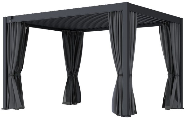 Bioklimatická pergola ECO 4x3 m, ocel - volně stojící