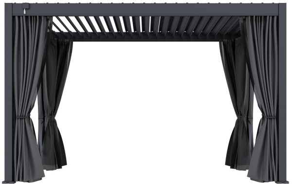 Bioklimatická pergola ECO 4x3 m, ocel - volně stojící