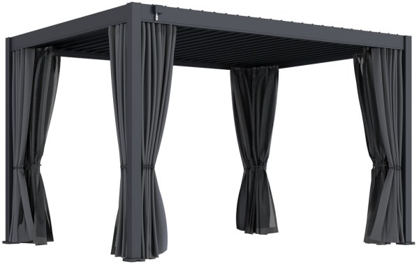 Bioklimatická pergola ECO 4x3 m, ocel - volně stojící