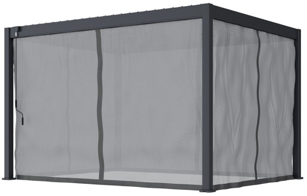 Bioklimatická pergola ECO 4x3 m, ocel - volně stojící