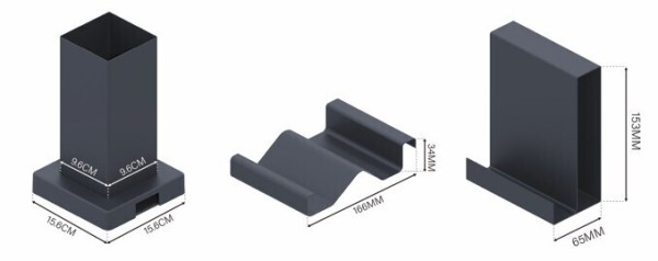 Bioklimatická pergola ECO 4x3 m, ocel - volně stojící