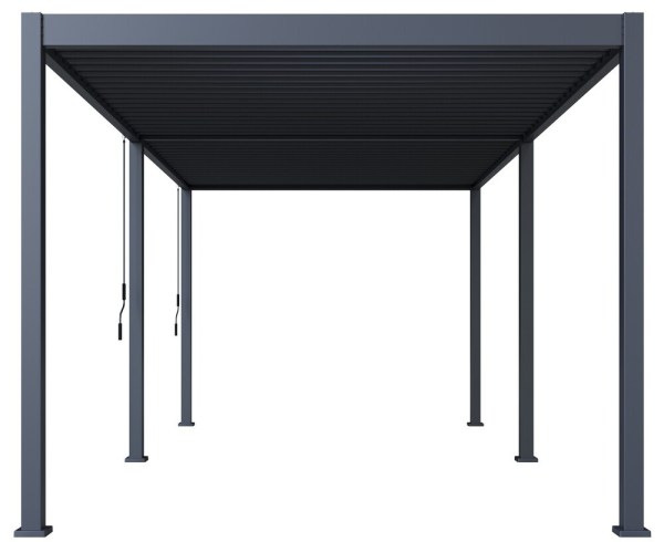 Bioklimatická pergola ECO 6x3 m, ocel - volně stojící