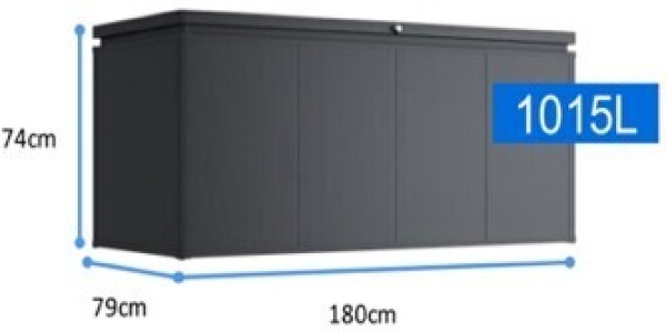 NOBLE 1015 L ocelový úložný box